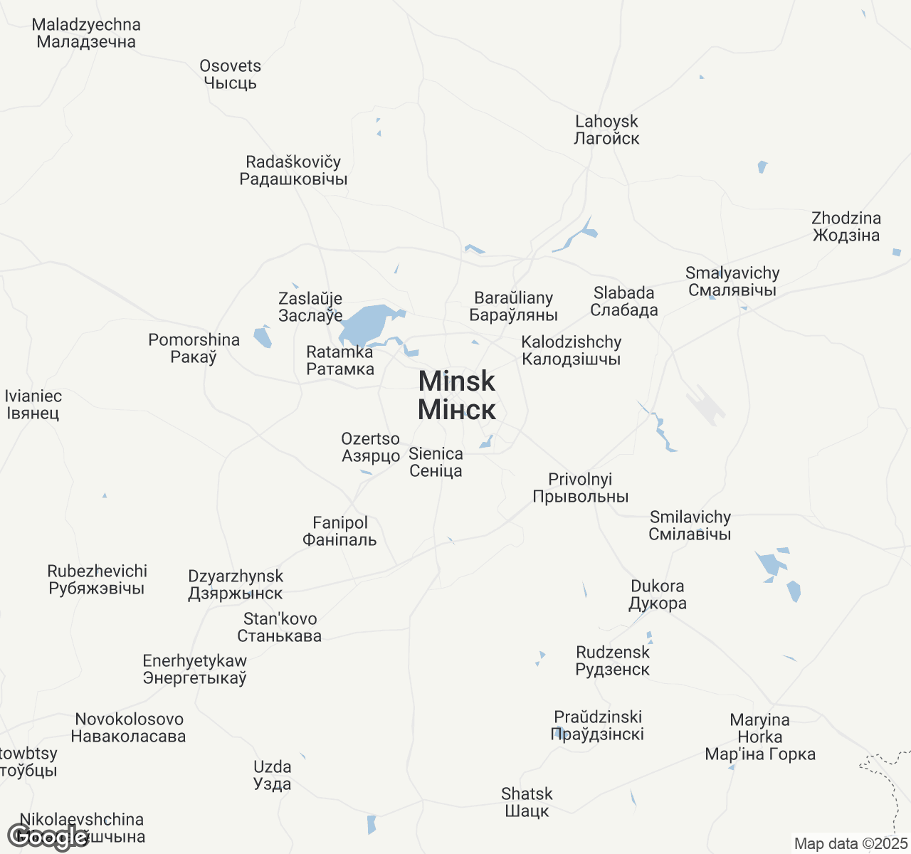 Map of South America